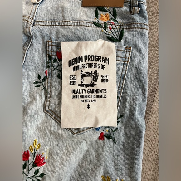 LIFTED ANCHORS RIALTO EMBROIDERED BLUE JEANS MEN SIZE 30 - Picture 7 of 9